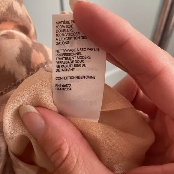 SOLD Zimmermann 100% Silk Kirra Belted Tiered Dress 0 XS - Picture 8 of 8